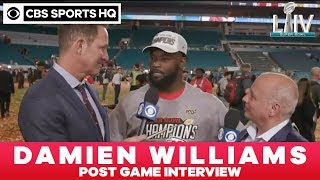 Damien Williams post game interview | Super Bowl LIV | CBS Sports HQ