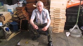 Перетопка воска Самый простой и дешёвый способ Processing Beeswax Cappings at Home