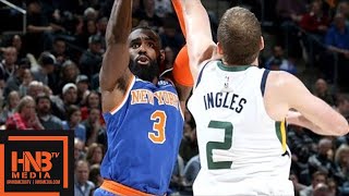 New York Knicks vs Utah Jazz Full Game Highlights / Jan 19 / 2017-18 NBA Season