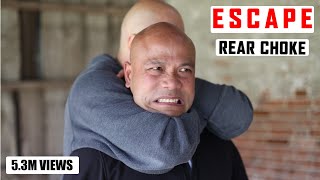 How to Escape a Standing Rear Choke
