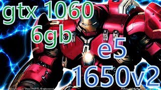 Тест связки gtx 1060 6gb + e5 1650v2 в современных играх