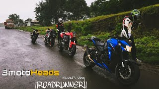ROADRUNNERS SUNDAY RIDE || MOTOVLOG WITH DAYTONA 675 ,RC 390 , DUKE 250 ,BENELLI 600 AND GSX S750 ||