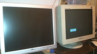 # Пройдёмся по помойкам ЖК МОНИТОР 17 дюймов LG FLATRON L1717S (РЕМОНТ, обзор) МОНИТОР Samsung 795MB
