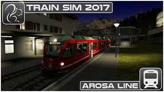 Arosa Line - Climbing the Swiss Alps - Train Simulator 2017