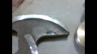 Результат заточки ножей на заточном станке АПС-М