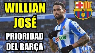 WILLIAN JOSÉ, OBJETIVO PRIORITARIO DEL BARÇA: ¿ES UNA BUENA OPCIÓN PARA LA DELANTERA?