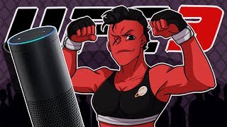 AMAZON ALEXA IS TRYING TO KILL ME! | EA UFC 3 (Women's Strawweight Career) (EP2)