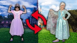 A PRINCESA MALVA VIROU A ELSA E ENGANOU OS AVENTUREIROS