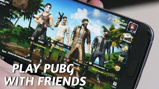 How To Play Pubg Mobile With Own Friends How To Search Own Friend Id How To invite Own Friends