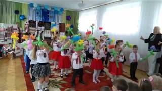 Танець з квітами  "Діти - України квіти!"