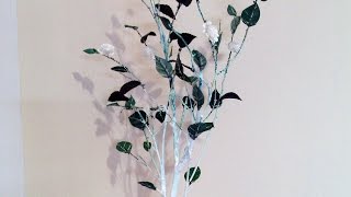 DIY МАСТЕР-КЛАСС интересное интерьерное дерево своими руками