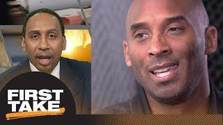 Stephen A. Smith agrees with Kobe Bryant's comments on Lakers' legacy | First Take | ESPN