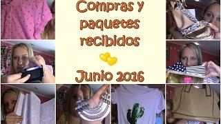Compras y Productos Recibidos -Junio 2016