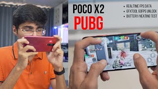 Poco X2 Detailed PUBG Review with FPS? GFXTool with Extreme 60FPS Gameplay