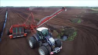 Harvesting Peat in Ireland