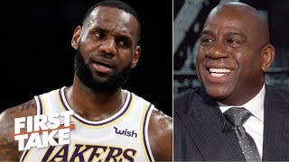 Magic laughs at the idea of the Lakers trading LeBron | First Take