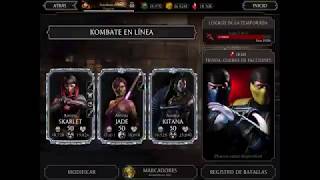 Mortal Kombat Mobile Gameplay Assassin Skarlet !! No Vale la pena !!