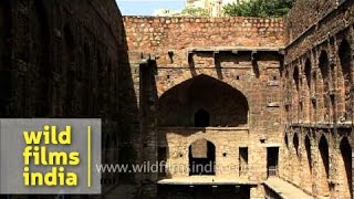 Agrasen Ki Baoli or Ancient step well in Delhi, India