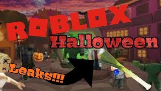 Roblox Halloween 2018 event leaks!