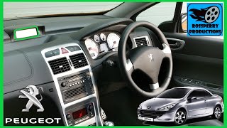 Peugeot 307cc Dash Clock Time and Date Adjustment Update Settings 307