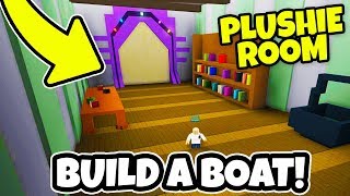 SECRET PLUSHIE ROOM *LOCATION* | Build A Boat For Treasure ROBLOX