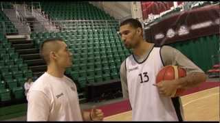 EvoFit - 1 on 1 with Chester Simmons. Shooting and signature moves
