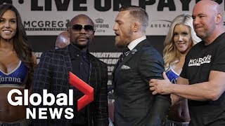 Floyd Mayweather vs. Conor McGregor final press conference ahead of fight