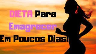 Como Fazer dieta Para Emagrecer/ Já Eliminei mais De 20 kg