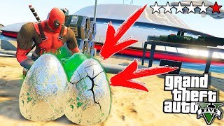 ГТА 5 МОДЫ ДЕДПУЛ ПОЛУЧИЛ 6 ЗВЕЗД В GTA 5! - ДЕДПУЛ УКРАЛ ЯЙЦА ИНОПЛАНЕТЯН! - GTA 5 МОДЫ ОБЗОР МОДА
