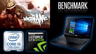 Rising Storm 2 Vietnam - i5 7200U + GTX 950M (gameplay on 4 different maps - best config)