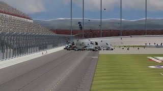 rFactor Big Crash Compilation 2015