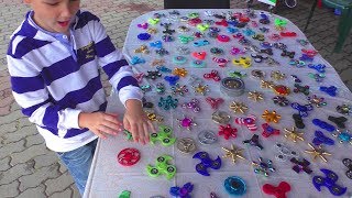 Спиннеры. Очень много разных спиннеров