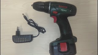 Замена аккумуляторов в шуруповерте BOSCH PSR 14,4