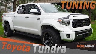 2018 Тойота Тундра тюнинг видео. Тест драйв Toyota Tundra 2018 на русском. Тюнинг Пикапов.
