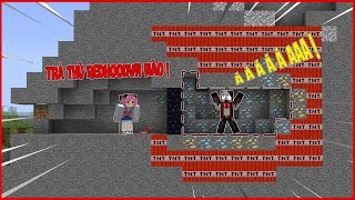 MỀU TROLL REDHOODVN BẰNG CĂN HẦM KIM CƯƠNG VÀ TNT TRONG MINECRAFT*TROLL REDHOODVN BẰNG KIM CƯƠNG
