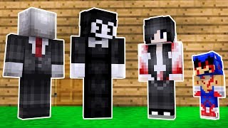 ¿¡FAMILIA DE CREPYPASTAS!? | MINECRAFT TROLL