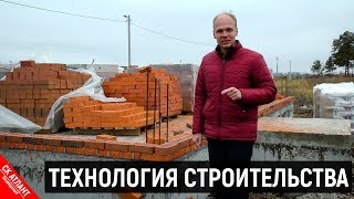 С чего начать кладку кирпича? | Строительство домов в Краснодаре | Технология строительства