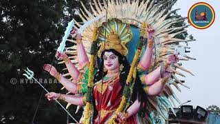 Koti Durga Mata Nimajjanam 2019 | 25 Feet | Durga Visarjan 2019 | Hyderabad