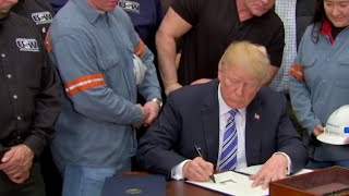 Trump signs off on steel and aluminum tariffs, despite GOP opposition