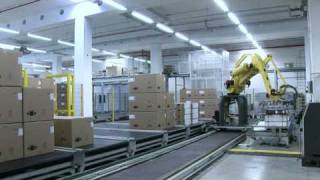 Lager-Logistik: Roboter-Palettierung in der Materialwirtschaft