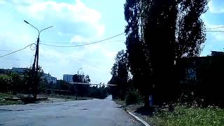 АТО. Красный Луч. 100-й дом.  10 08 2014