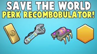 Reperk/PerkUp Items, More Gold, & More Skill Points! | Fortnite Save The World News!