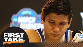 First Take reacts: Did Duke blow it during OT loss to Kansas in NCAA tournament? | First Take | ESPN