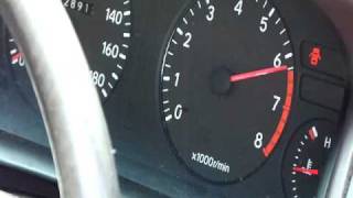 Toyota Corolla 5A-FE Full Redline - 7000RPM