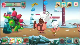Динозавры Атака Троглодитов #20.DINO BASH веселые видео игры как мультики про динозавров.Dinosaurs