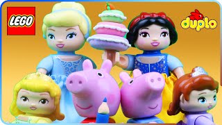 ♥ LEGO Duplo Disney Princess Compilation (Peppa Pig, Doc McStuffins, Sofia the First)