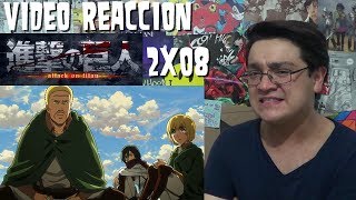 Un breve momento de reflexión - Shingeki no Kyojin 2x08 | Vídeo reacción