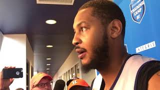 Carmelo Anthony on where Thunder need to improve | ESPN