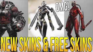 Paragon New Skins & Free Skins "RED DEATH KALLARI, DIESEL STEEL, MIDNIGHT MURIEL & MONARCH MURDOCK"