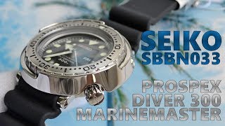 Обзор Seiko SBBN033 Marinemaster Prospex Diver 300M
